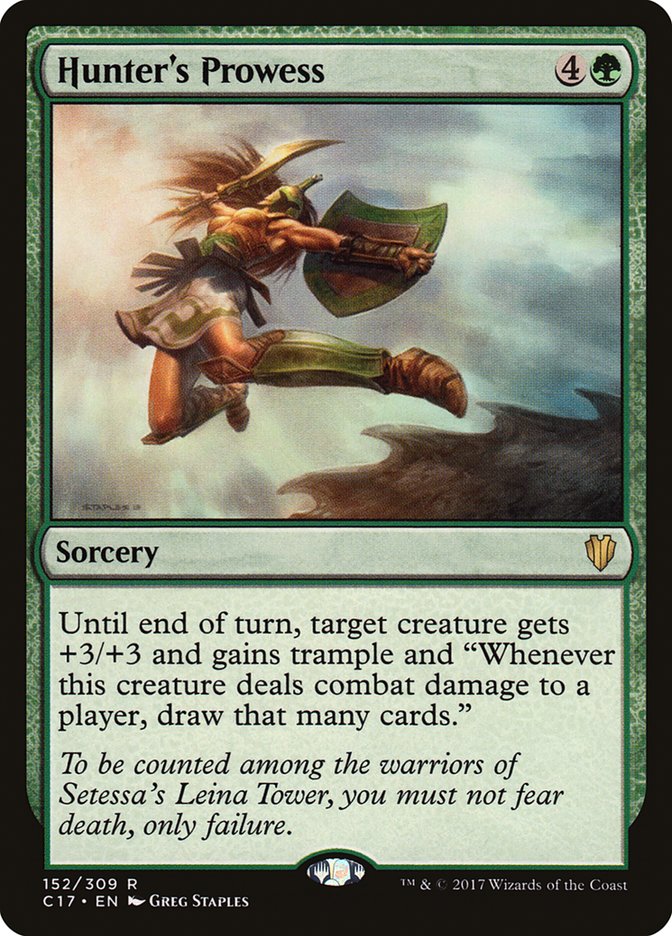 Hunter's Prowess [Commander 2017] | Webway Games