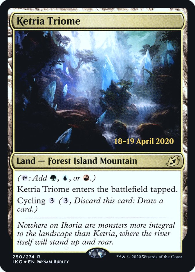 Ketria Triome  [Ikoria: Lair of Behemoths Prerelease Promos] | Webway Games