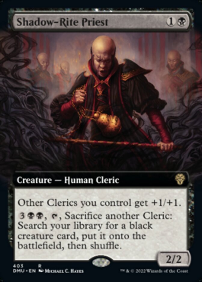 Shadow-Rite Priest (Extended Art) [Dominaria United] | Webway Games
