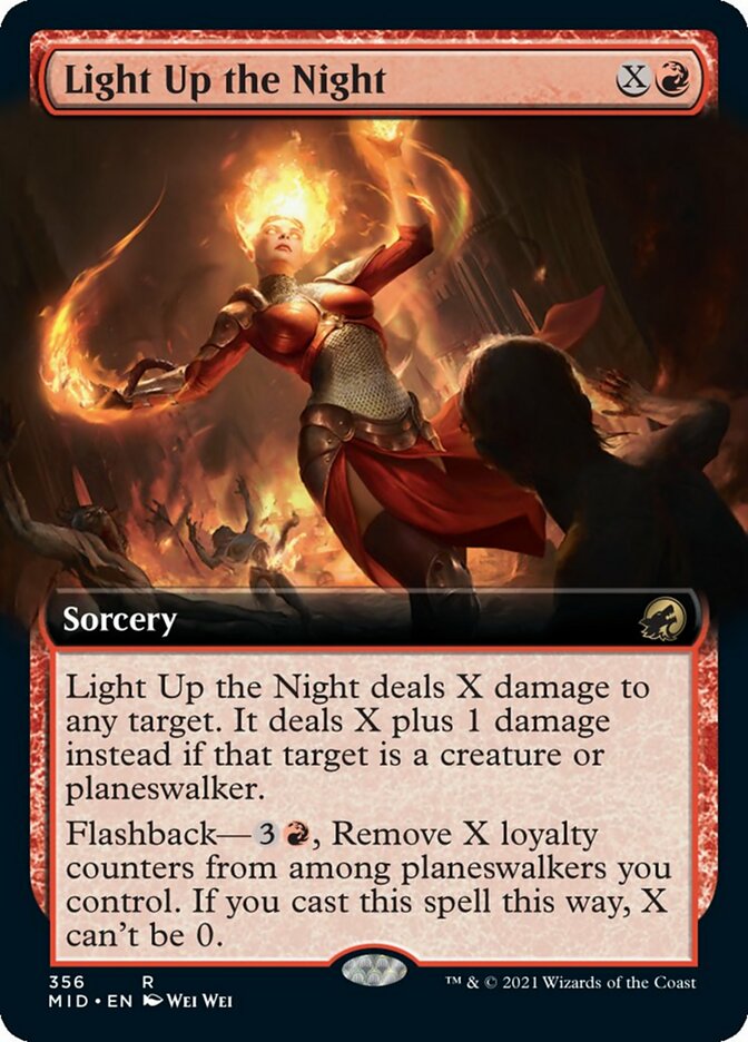 Light Up the Night (Extended) [Innistrad: Midnight Hunt] | Webway Games