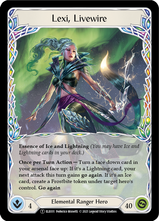 Lexi, Livewire // Rosetta Thorn [U-ELE031] Unlimited Normal | Webway Games