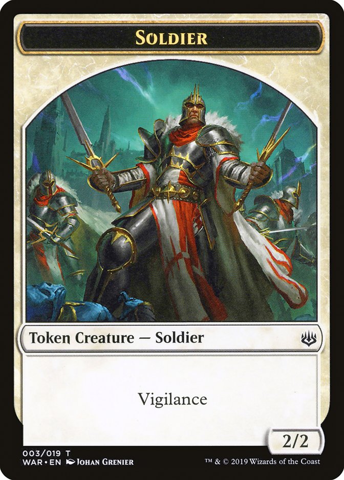 Soldier [War of the Spark Tokens] | Webway Games