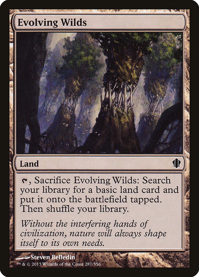 Evolving Wilds [Commander 2013] | Webway Games