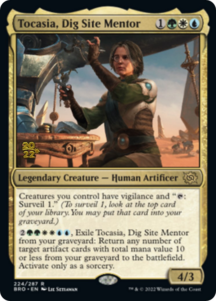 Tocasia, Dig Site Mentor [The Brothers' War: Prerelease Promos] | Webway Games