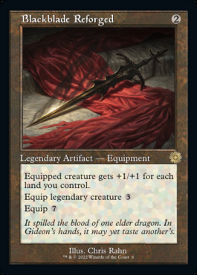 Blackblade Reforged (Retro) [The Brothers' War Retro Artifacts] | Webway Games