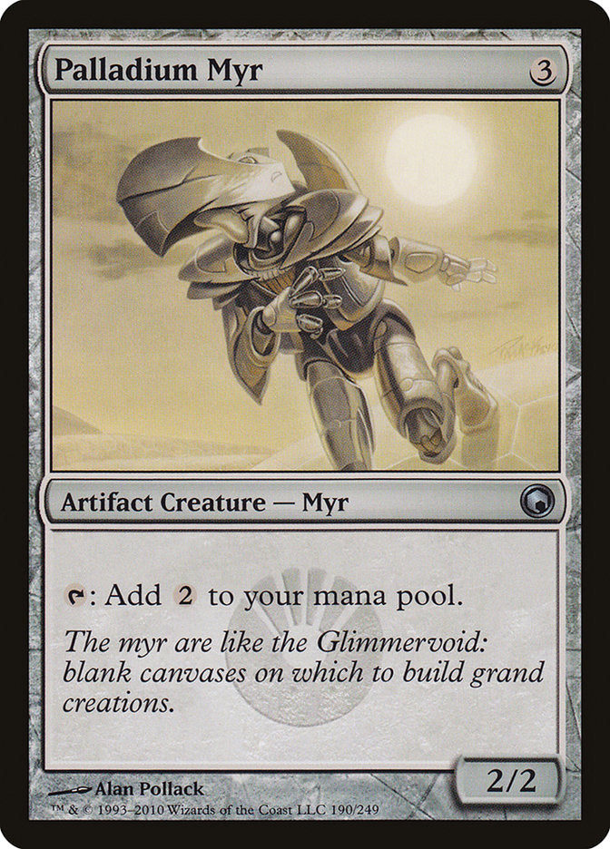 Palladium Myr [Scars of Mirrodin] | Webway Games