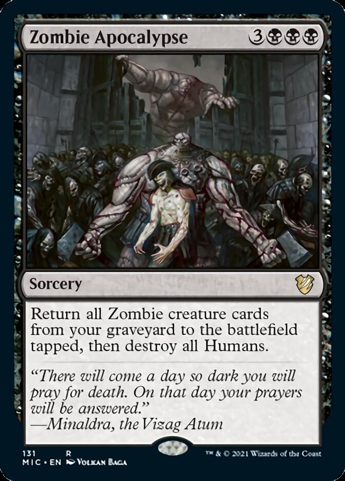 Zombie Apocalypse [Innistrad: Midnight Hunt Commander] | Webway Games