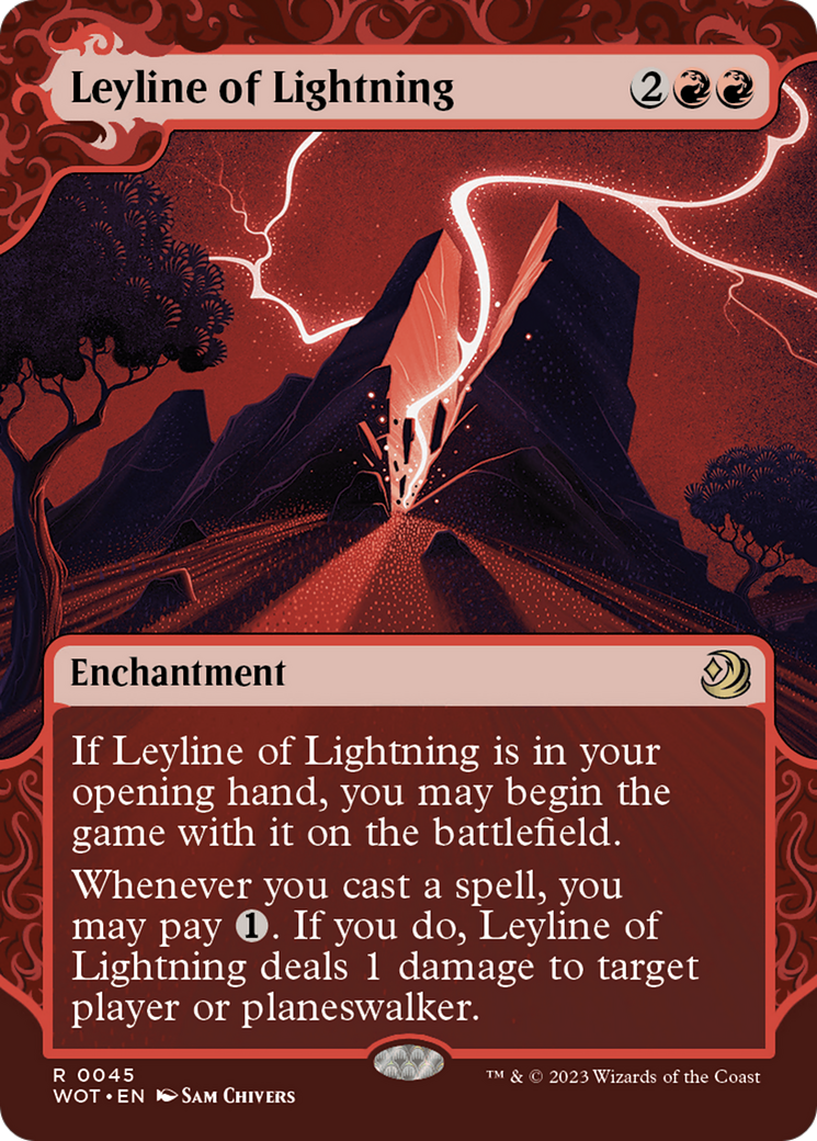 Leyline of Lightning [Wilds of Eldraine: Enchanting Tales] | Webway Games
