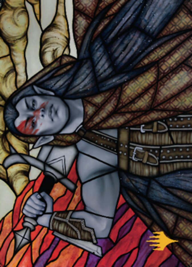 Radha, Coalition Warlord Art Card (Gold-Stamped Signature) [Dominaria United Art Series] | Webway Games
