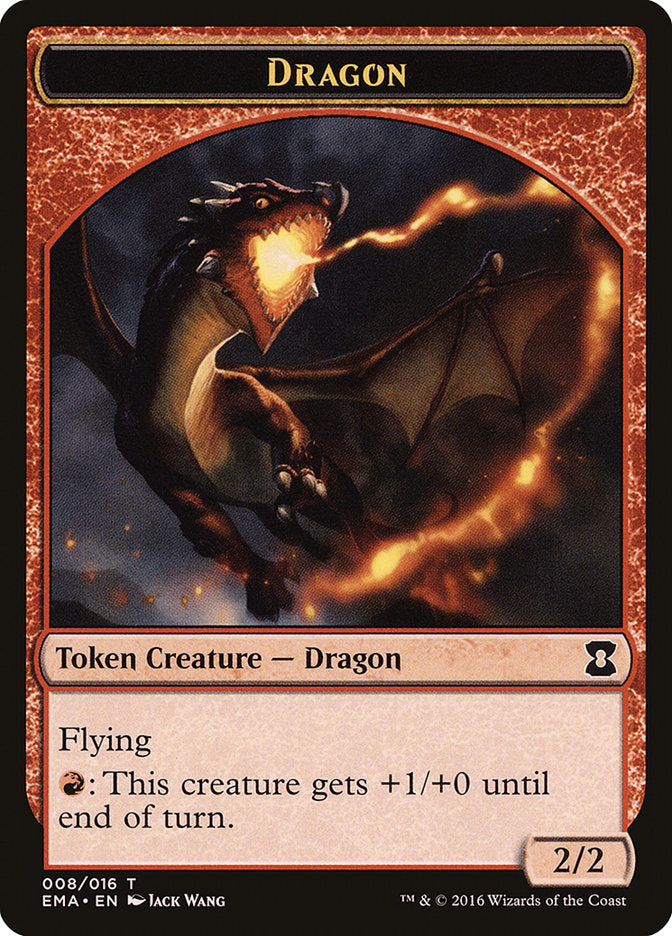 Dragon [Eternal Masters Tokens] | Webway Games