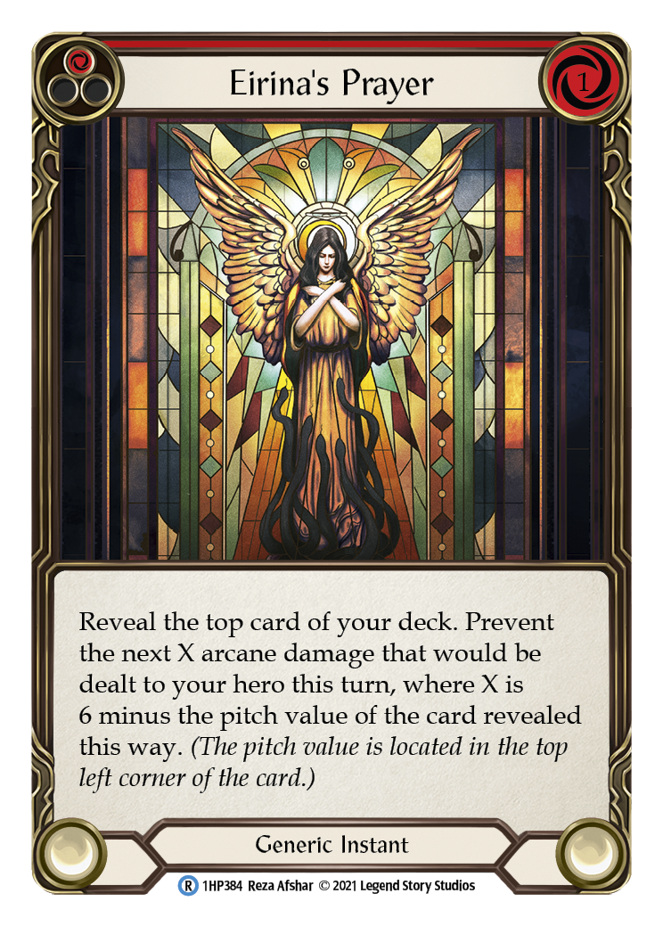 Eirina's Prayer (Red) [1HP384] | Webway Games