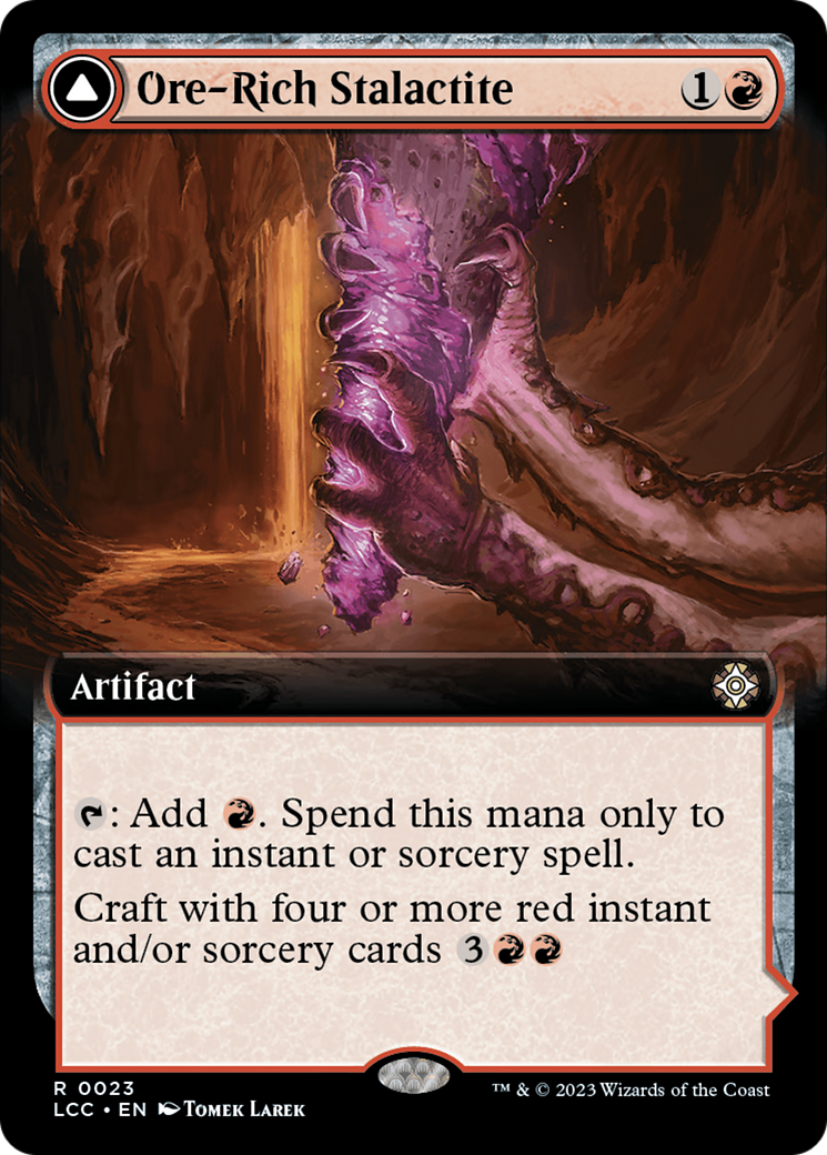 Ore-Rich Stalactite (Extended Art) [The Lost Caverns of Ixalan Commander] | Webway Games