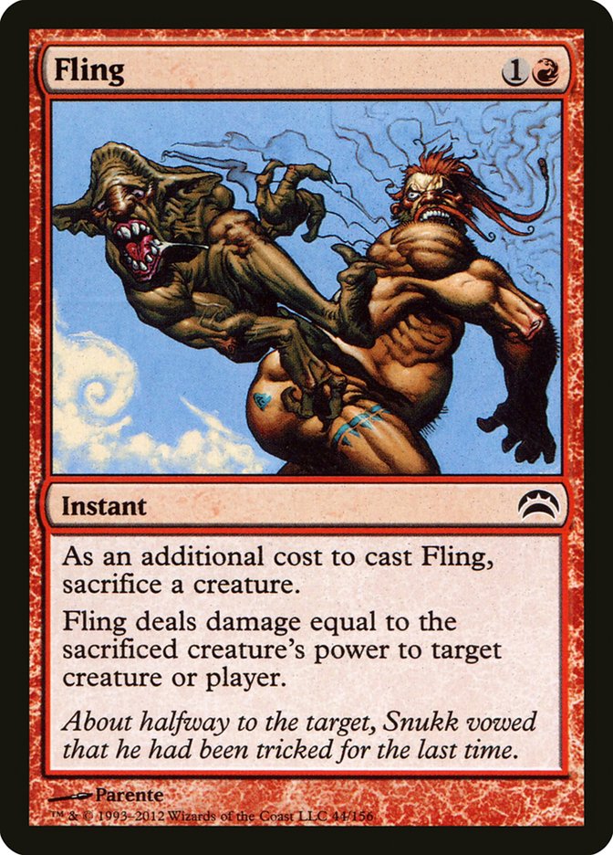 Fling [Planechase 2012] | Webway Games