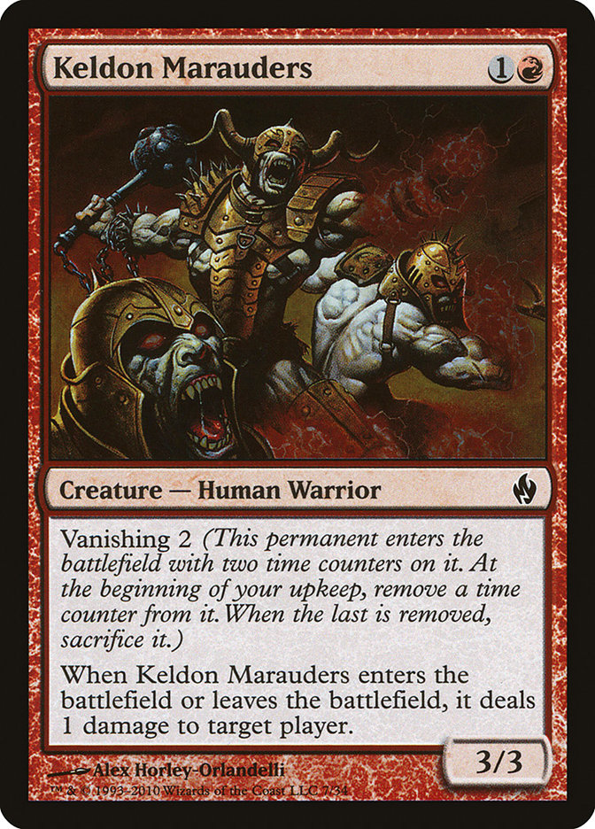 Keldon Marauders [Premium Deck Series: Fire and Lightning] | Webway Games