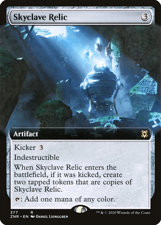Skyclave Relic (Extended Art) [Zendikar Rising] | Webway Games