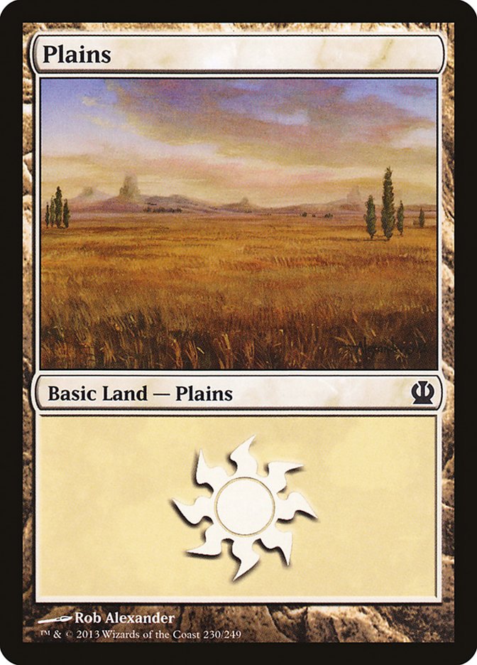 Plains (#230) [Theros] | Webway Games