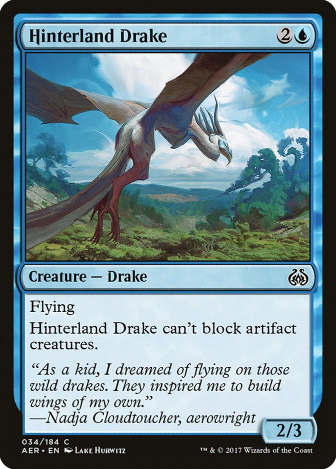 Hinterland Drake [Aether Revolt] | Webway Games