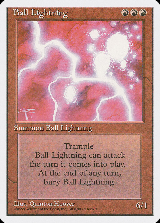 Ball Lightning [Fourth Edition] | Webway Games