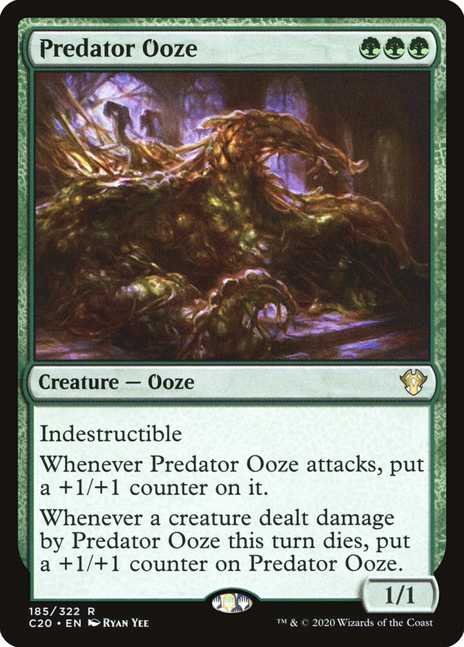 Predator Ooze [Commander 2020] | Webway Games