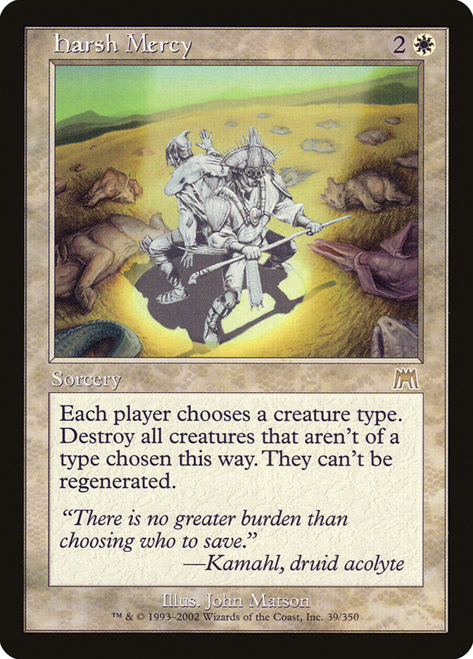 Harsh Mercy [Onslaught] | Webway Games