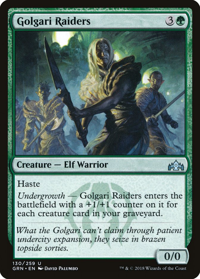 Golgari Raiders [Guilds of Ravnica] | Webway Games