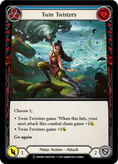 Twin Twisters (Blue) [EVR049] (Everfest)  1st Edition Normal | Webway Games