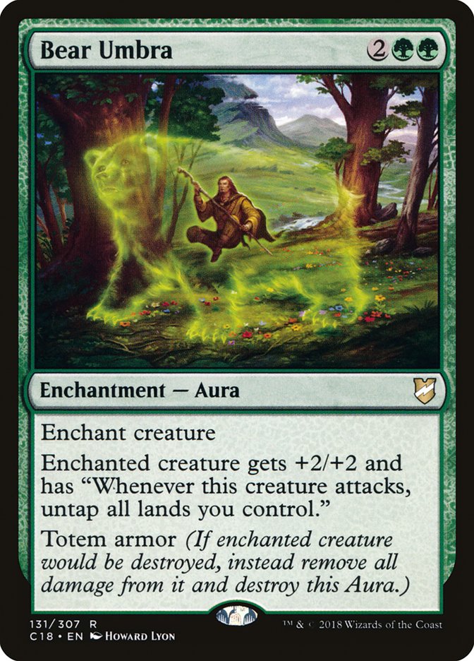Bear Umbra [Commander 2018] | Webway Games
