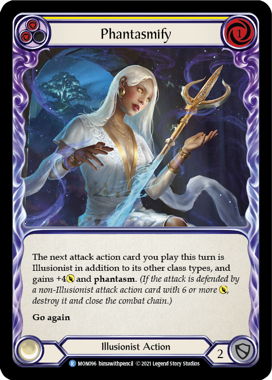 Phantasmify (Yellow) [MON096] 1st Edition Normal | Webway Games