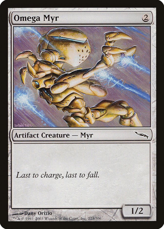 Omega Myr [Mirrodin] | Webway Games