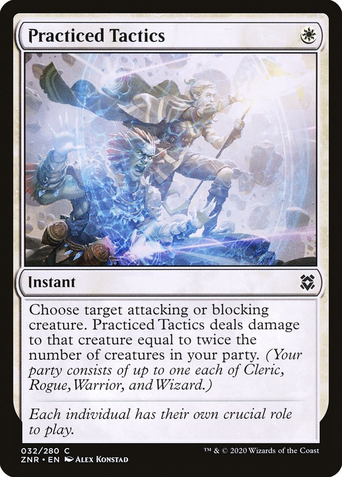 Practiced Tactics [Zendikar Rising] | Webway Games