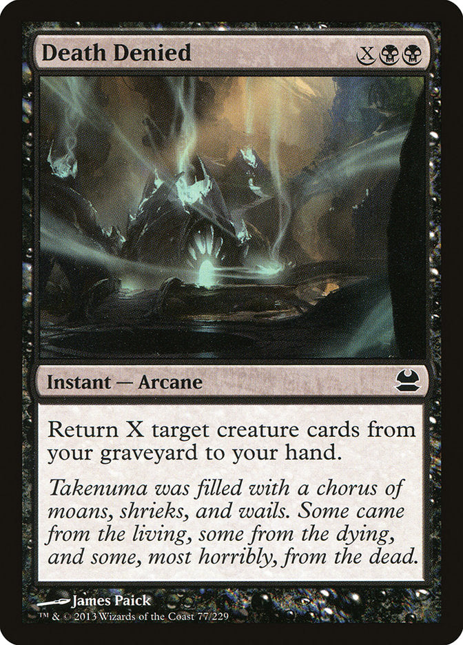Death Denied [Modern Masters] | Webway Games