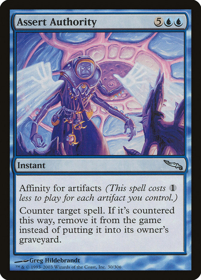 Assert Authority [Mirrodin] | Webway Games