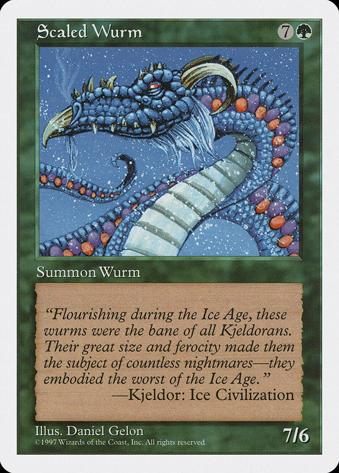 Scaled Wurm [Fifth Edition] | Webway Games