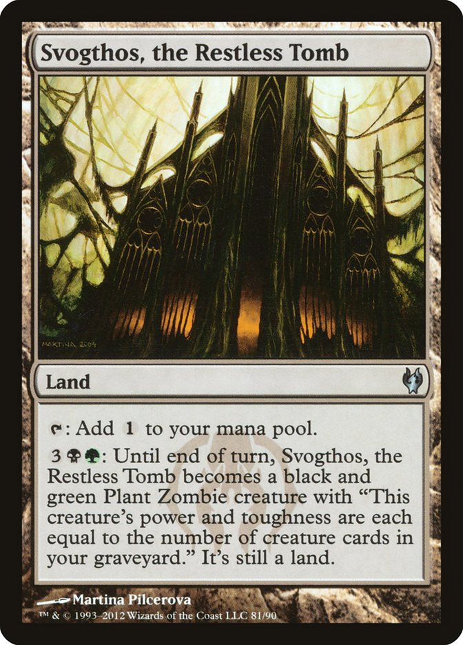 Svogthos, the Restless Tomb [Duel Decks: Izzet vs. Golgari] | Webway Games