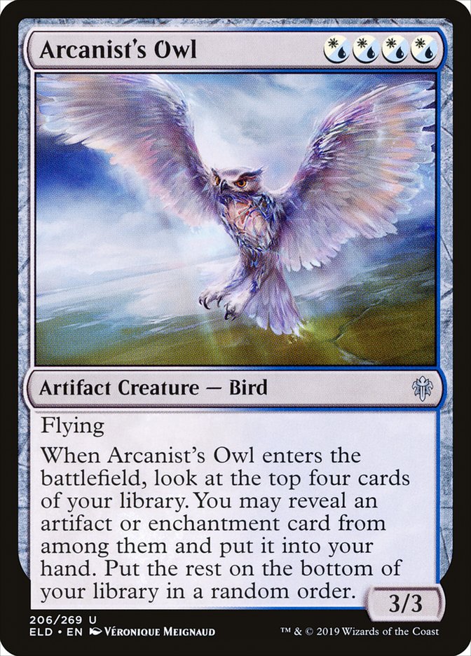 Arcanist's Owl [Throne of Eldraine] | Webway Games