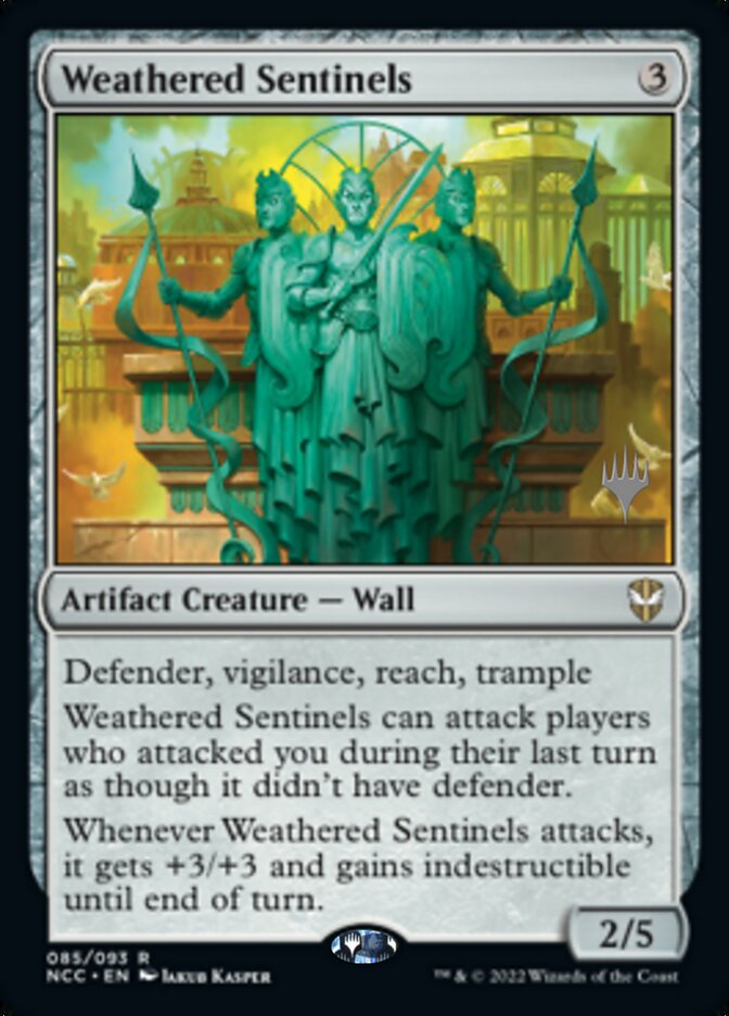 Weathered Sentinels (Promo Pack) [Streets of New Capenna Commander Promos] | Webway Games