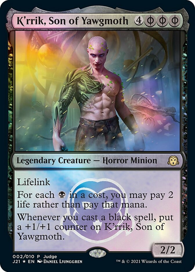 K'rrik, Son of Yawgmoth [Judge Gift Cards 2021] | Webway Games