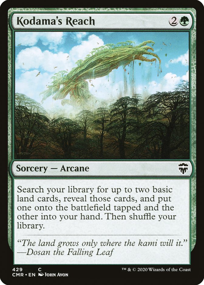 Kodama's Reach [Commander Legends] | Webway Games