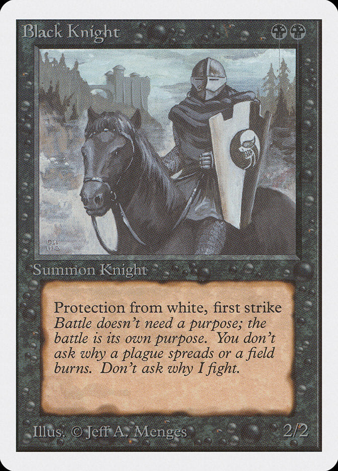 Black Knight [Unlimited Edition] | Webway Games