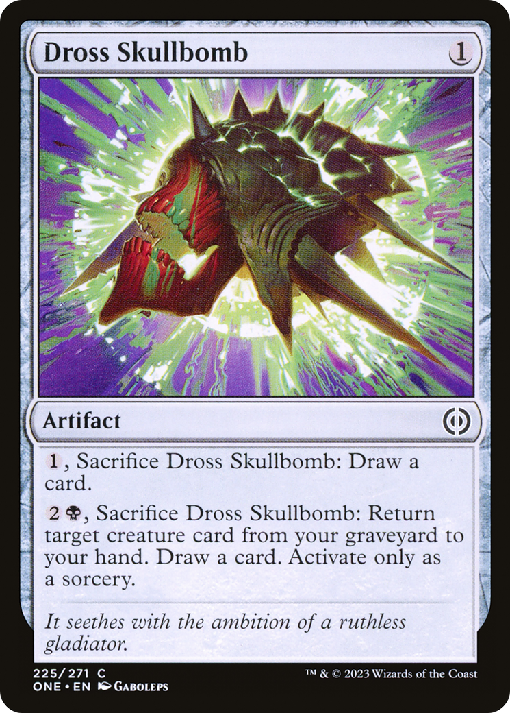 Dross Skullbomb [Phyrexia: All Will Be One] | Webway Games
