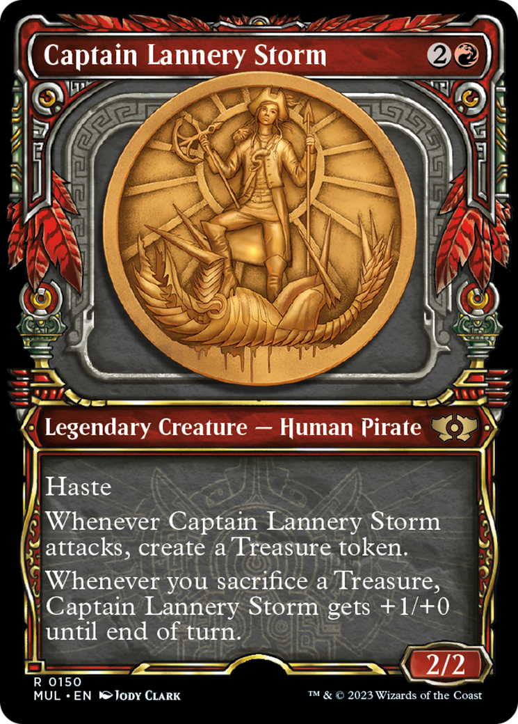 Captain Lannery Storm (Halo Foil) [Multiverse Legends] | Webway Games