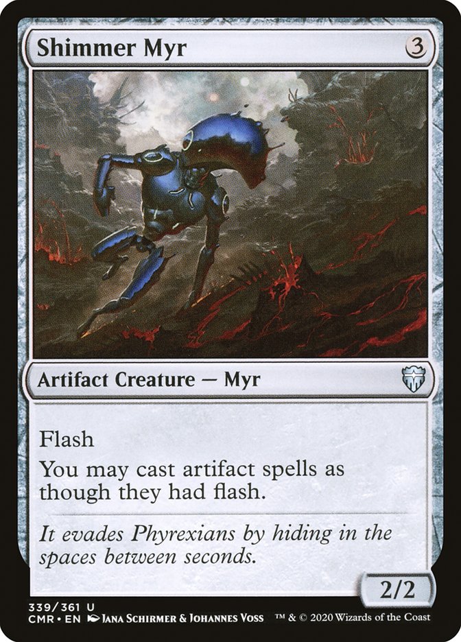Shimmer Myr [Commander Legends] | Webway Games