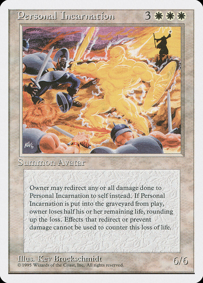Personal Incarnation [Fourth Edition] | Webway Games