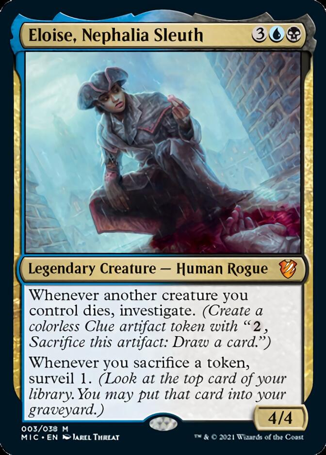 Eloise, Nephalia Sleuth [Innistrad: Midnight Hunt Commander] | Webway Games