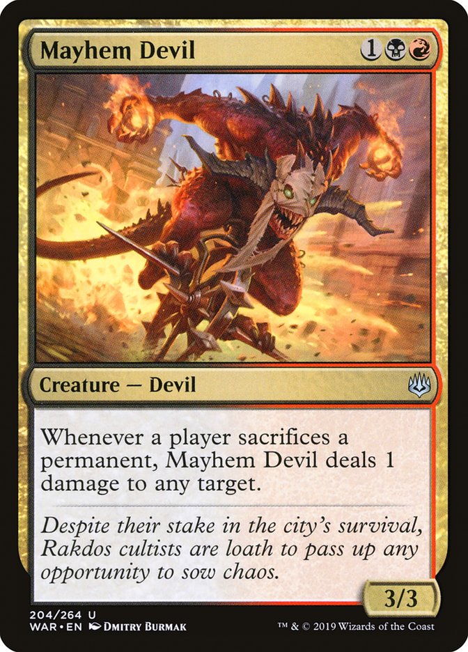 Mayhem Devil [War of the Spark] | Webway Games