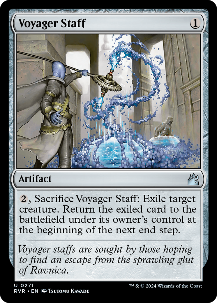 Voyager Staff [Ravnica Remastered] | Webway Games