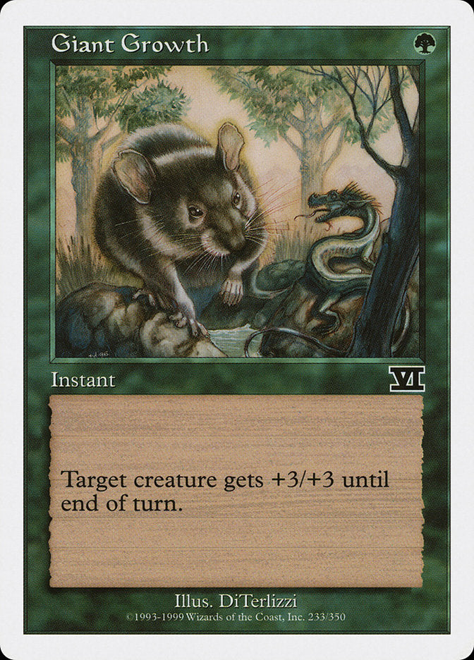 Giant Growth [Classic Sixth Edition] | Webway Games