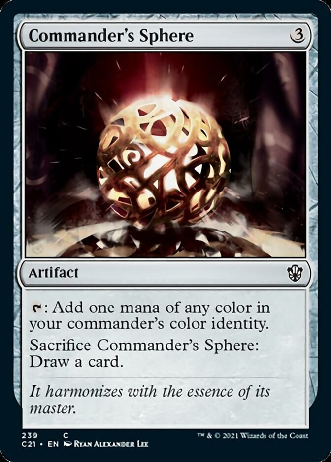 Commander's Sphere [Commander 2021] | Webway Games
