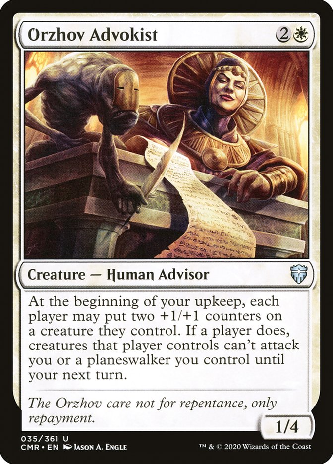 Orzhov Advokist [Commander Legends] | Webway Games