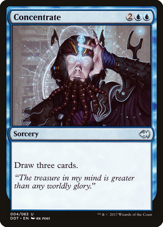 Concentrate [Duel Decks: Merfolk vs. Goblins] | Webway Games